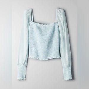 Aritzia wilfred blouse